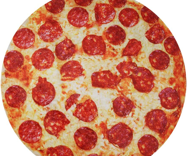 Oversized Pizza Blanket