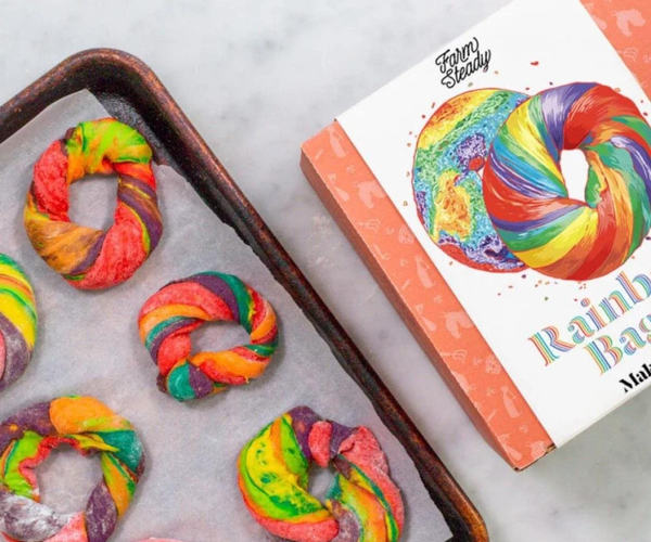 Rainbow Bagel Making Kit