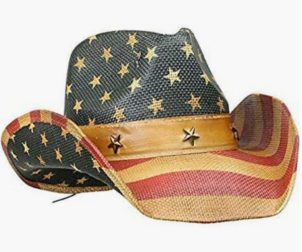 American Flag Cowboy Hat