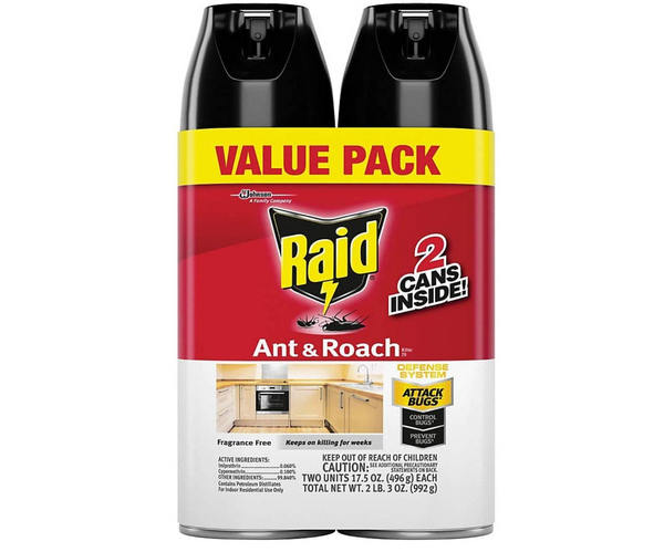 Double Pack of Roach Spray