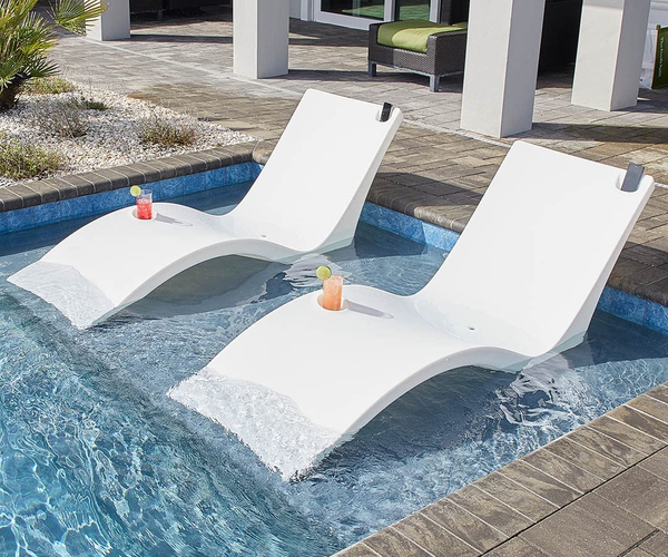 Shallow End Pool Lounger