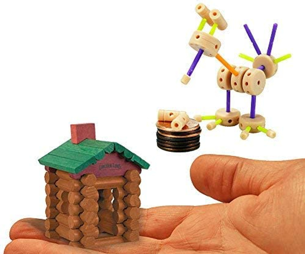 World's Smallest Tinker Toys and Lincoln Logs