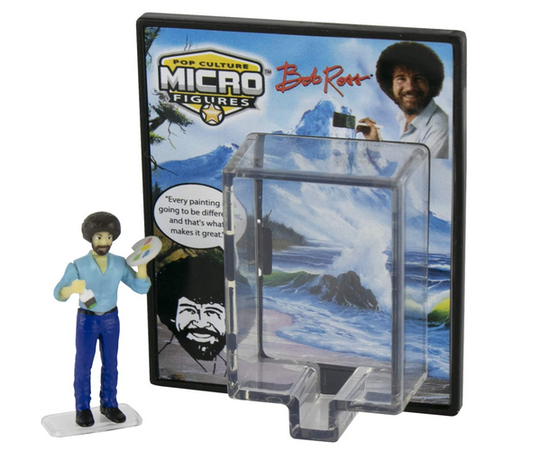 World's Smallest Bob Ross Figurine