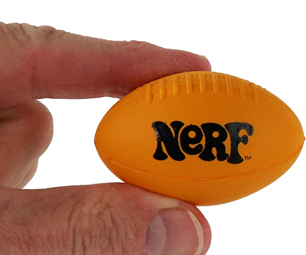 World's Smallest Nerf Football