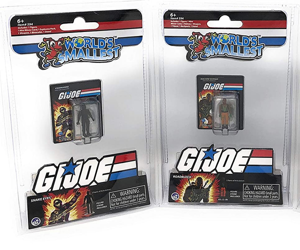 World's Smallest GI Joe Action Figure Set