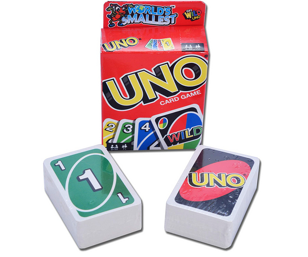 World's Smallest UNO Card Deck