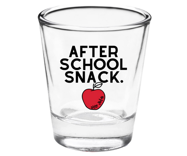 After School Snack Funny Shot Glass