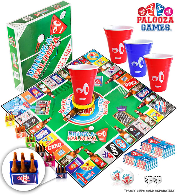 DRINK-A-PALOOZA Board Game