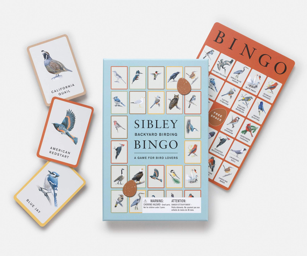 Sibley Backyard Birding Bingo