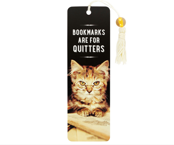 Bookmarks are for Quitters Bookmark