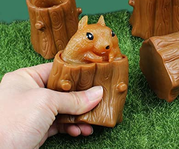 Decompressing Squirrel in a Stump