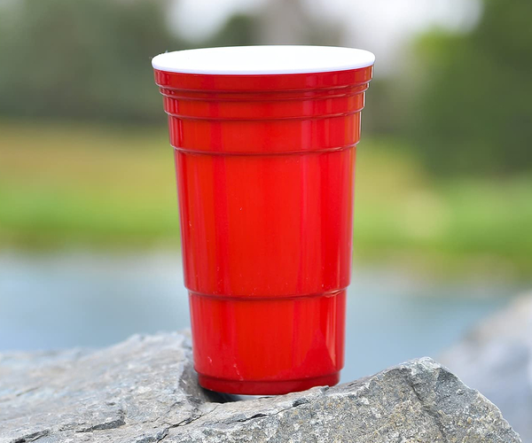 Oversized Red Cup