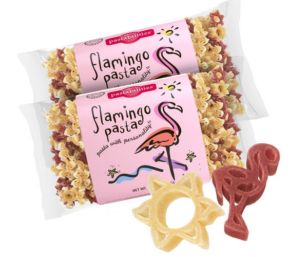 Flamingo Shaped Pasta