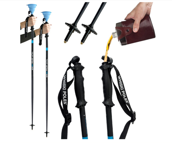WhiSki Flask Poles