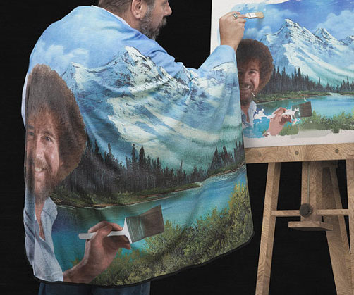 Bob Ross’s Happy Little Blanket