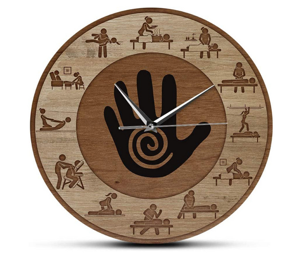 The Massage Therapist's Wall Clock