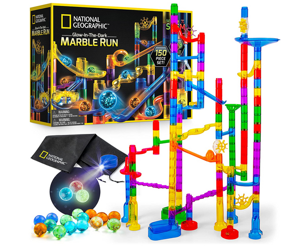 Glow in the Dark Marble Run