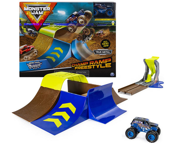 Monster Truck Ramp Action Set