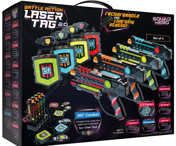 Ultimate Rechargeable Laser Tag Set