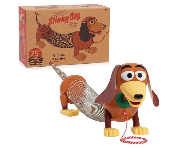 Retro Slinky Dog Toy