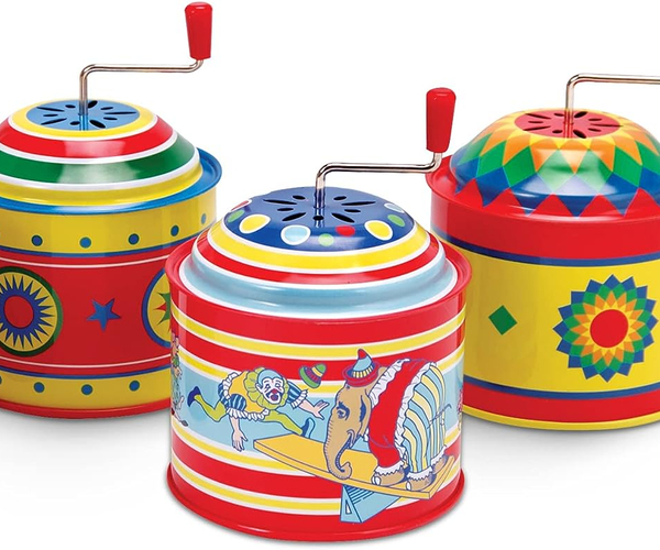 Tin Toy Music Box