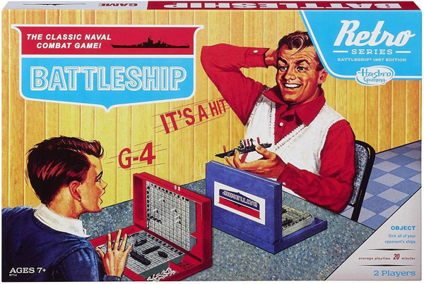 Vintage Battleship Board Game