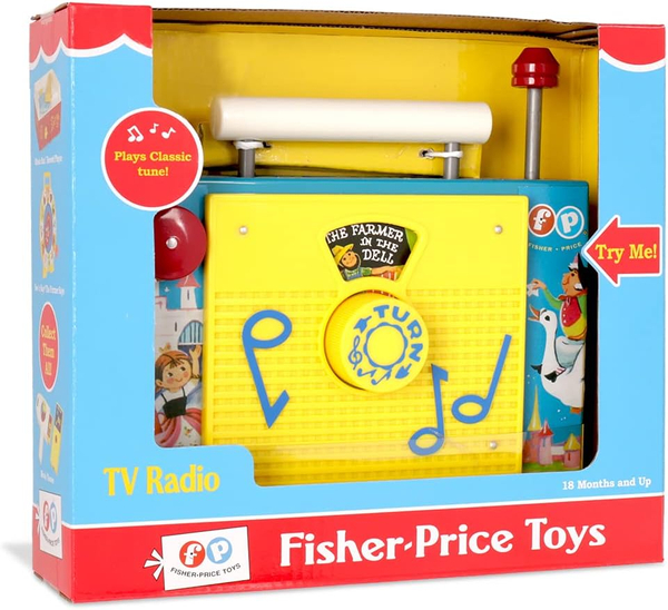 Vintage Fisher Price TV Radio