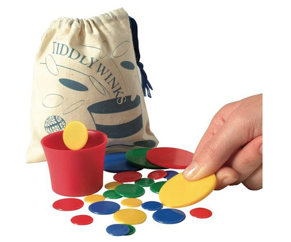Vintage Tiddlywinks Set