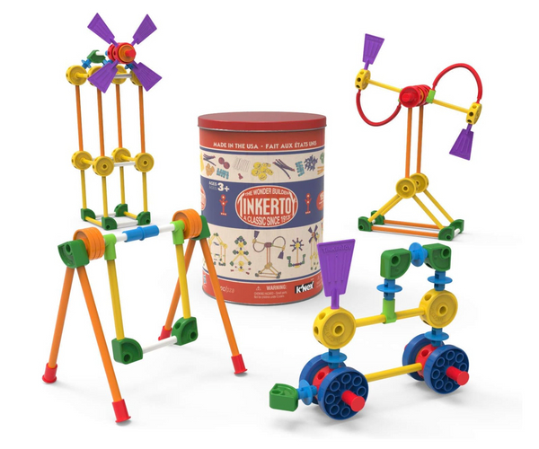 Vintage TinkerToy Playset