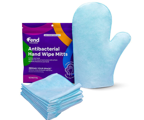 Anti Bacterial Handwipe Mittens