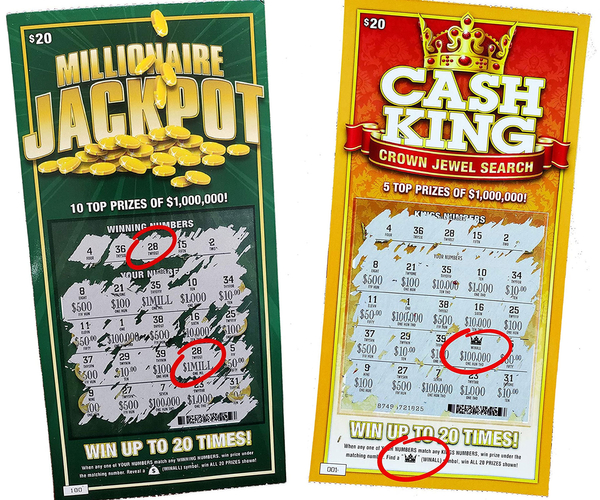 Prank Million Dollar Winning Lottery Tickets