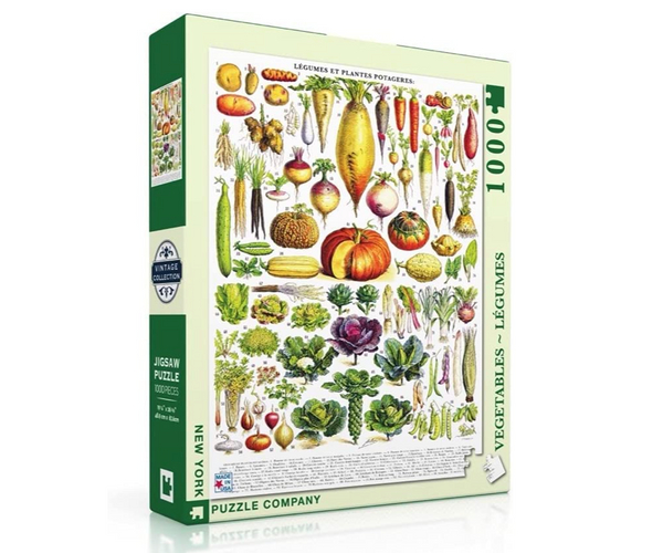 Vintage Vegetable Puzzle