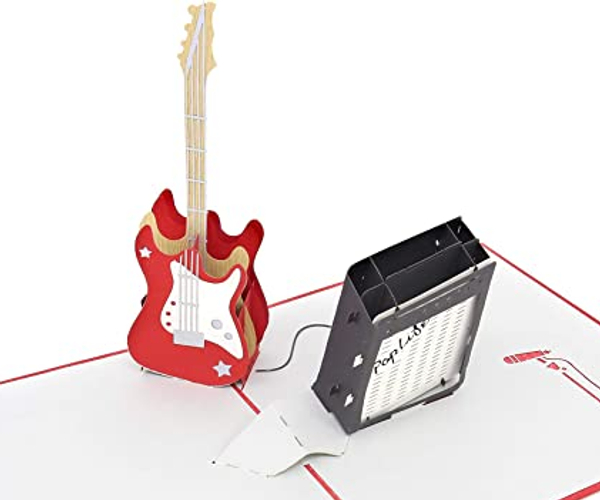 Bass Guitarist Birthday Card