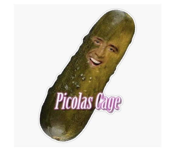 Picolas Cage Car Decal