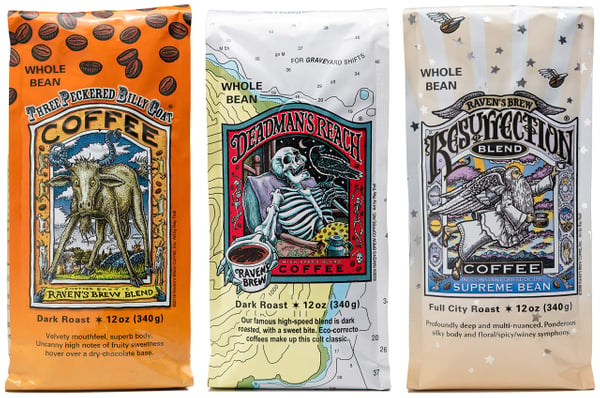 Raven's Brew Alaskan Roasted Coffee