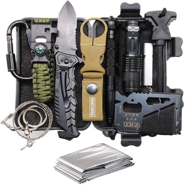 14-in-1 Survival Gear Kit
