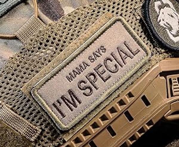 Mama Says I'm Special Funny Tactical Patch