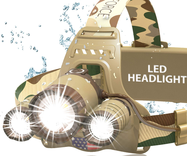 Tactical Camo Headlamp
