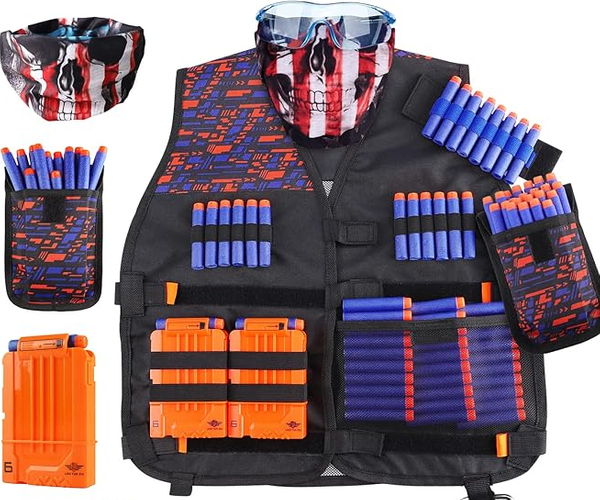 Tactical Nerf Gun Vest for Kids