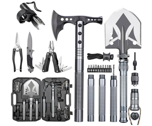 Tactical Shovel and Multi-Tool Set