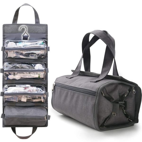 4-in-1 Hanging Toiletry Bag