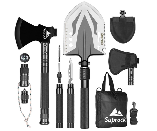 Carbon Steel Survival Shovel
