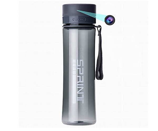 Hidden Camera Water Bottle