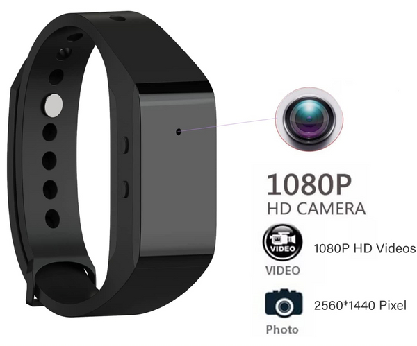 Hidden Camera Wristband