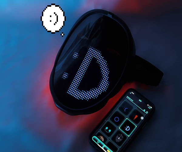 Identity Concealing LED Face Mask