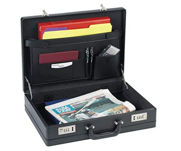Locking Black Atache Case