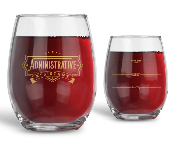 Administrative Assistant Probs Wine Glass