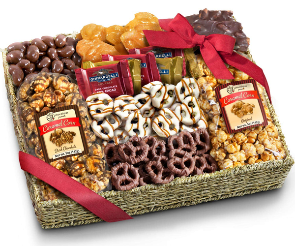 Chocolate Caramel Crunch Gift Basket