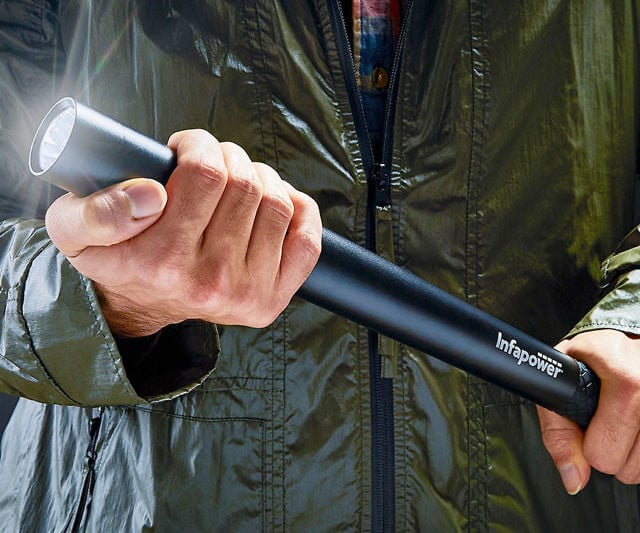 Self Defense Security Flashlight