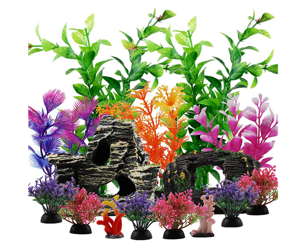 Colorful Fish Tank Reef Garden